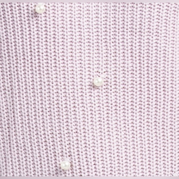 Jessica Simpson Twist Back Pearl Sweater - Picture 6 of 7